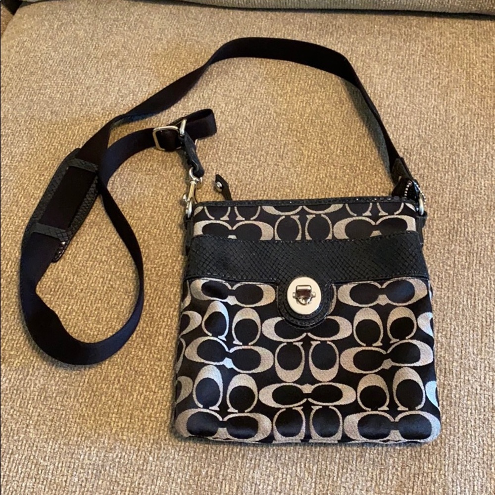 Coach Signature Pattern Crossbody - image 1